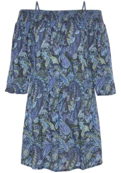 Best LASCANA Sommerkleid Blau Bedruckt