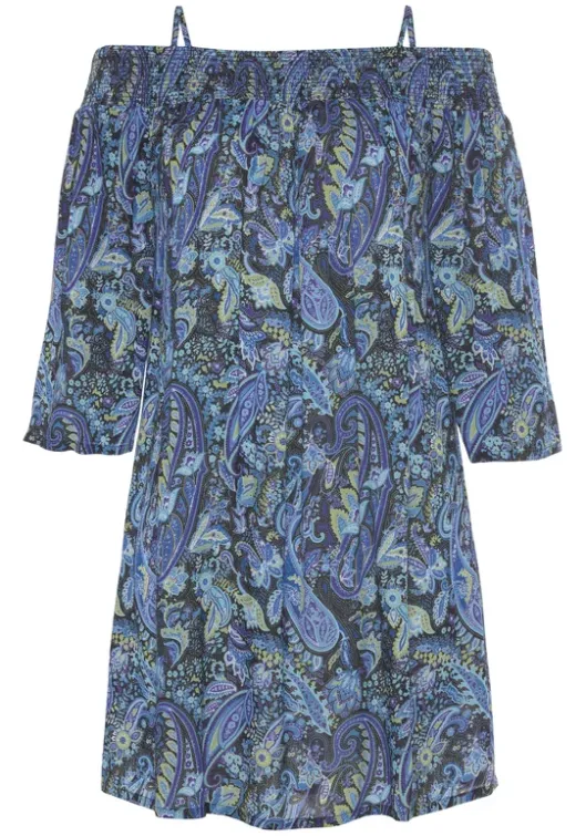 Best LASCANA Sommerkleid Blau Bedruckt