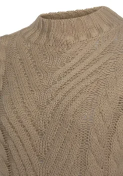 Stehkragenpullover Pullover