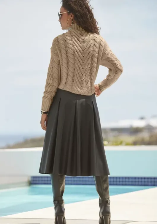 Stehkragenpullover Pullover
