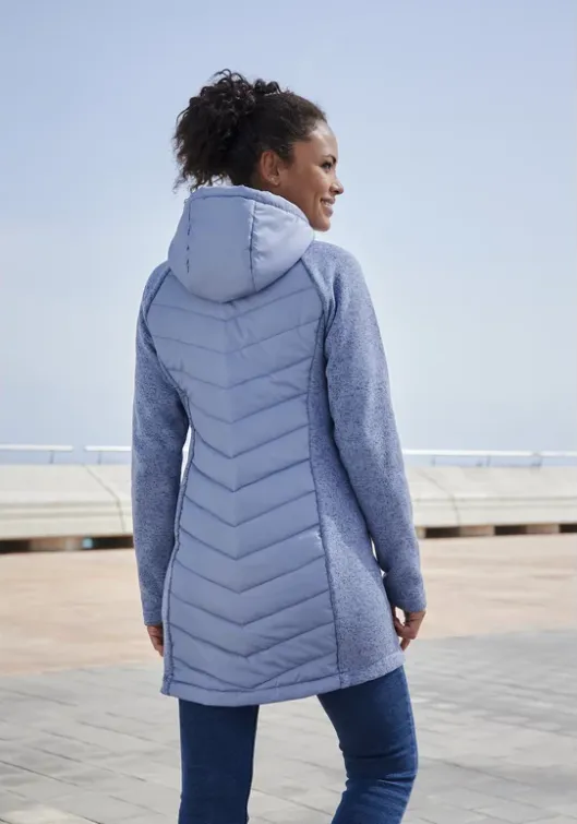 New Bench. Steppjacke Blau