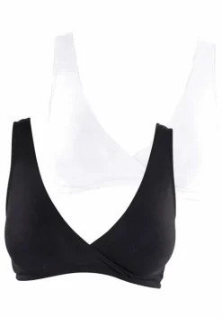 Hot petite fleur Still-Bh Weis+Schwarz