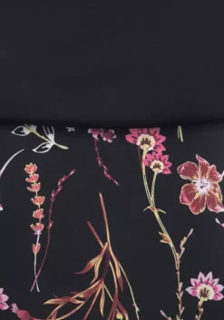 Discount LASCANA Strandkleid Schwarz-Bedruckt