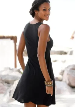 Discount LASCANA Strandkleid Schwarz