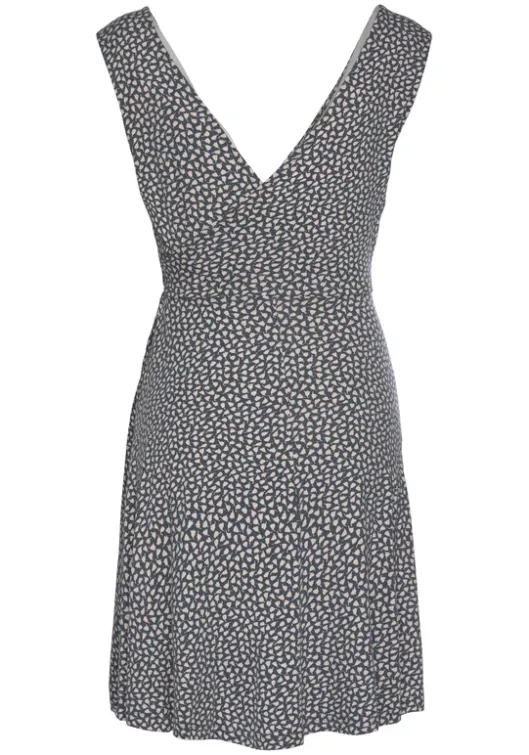 Online s.Oliver Strandkleid Anthrazit-Rosa-Bedruckt