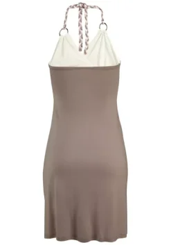 Clearance Beachtime Strandkleid Creme-Taupe-Rose