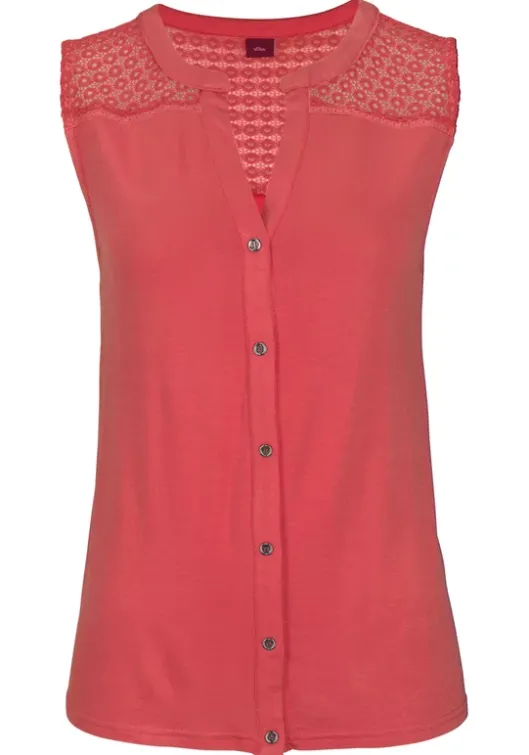 New s.Oliver Strandtop Koralle