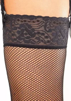 Sale LASCANA Strapsstrumpfe Schwarz