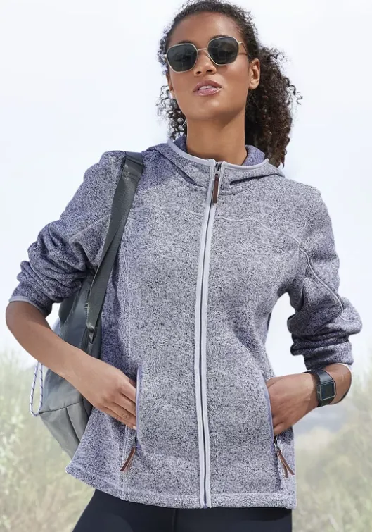 Sale LASCANA Strickfleecejacke Navy