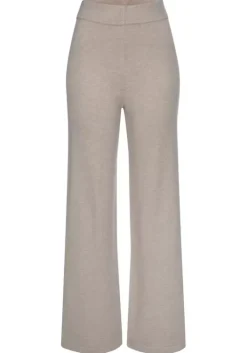 Sale LASCANA Strickhose Beige-Meliert