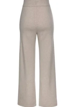 Sale LASCANA Strickhose Beige-Meliert