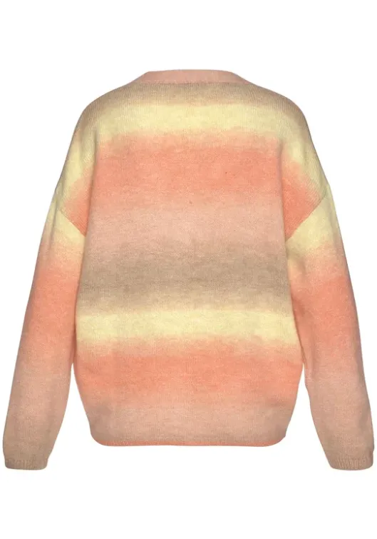 Sale LASCANA Strickjacke Apricot-Gelb-Braun