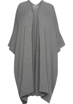 Sale LASCANA Strickjacke Hellgrau-Meliert