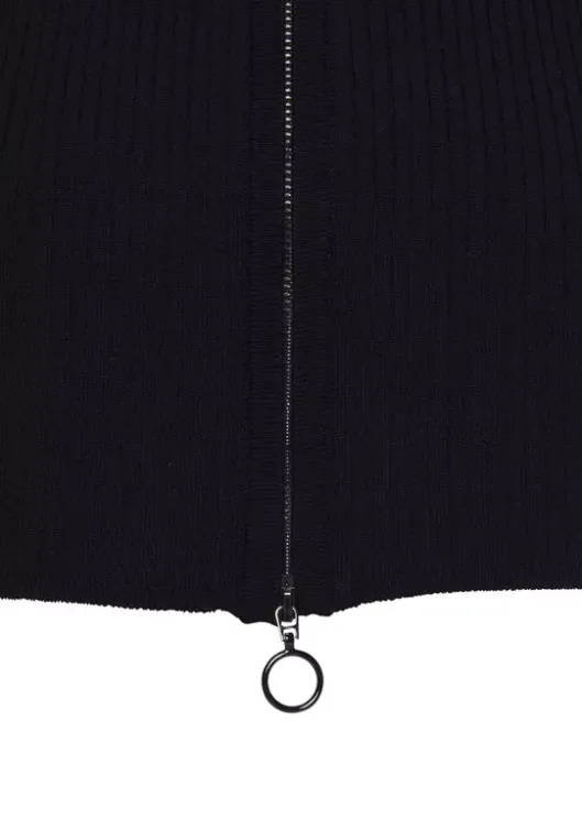 Outlet LASCANA Strickjacke Schwarz