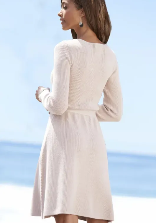 Discount Strickkleid Kurze Kleider