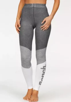 Sale Bench. Strickleggings Anthrazit-Grau-Weis
