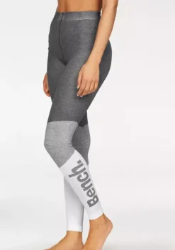 Sale Bench. Strickleggings Anthrazit-Grau-Weis