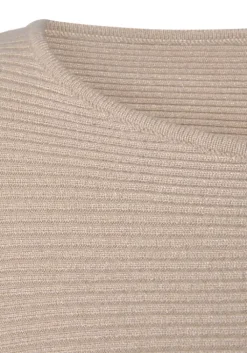 Sale LASCANA Strickpullover Sand-Schwarz