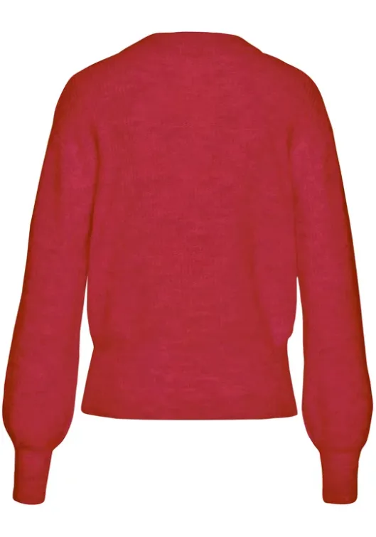 Outlet LASCANA Strickpullover Rot