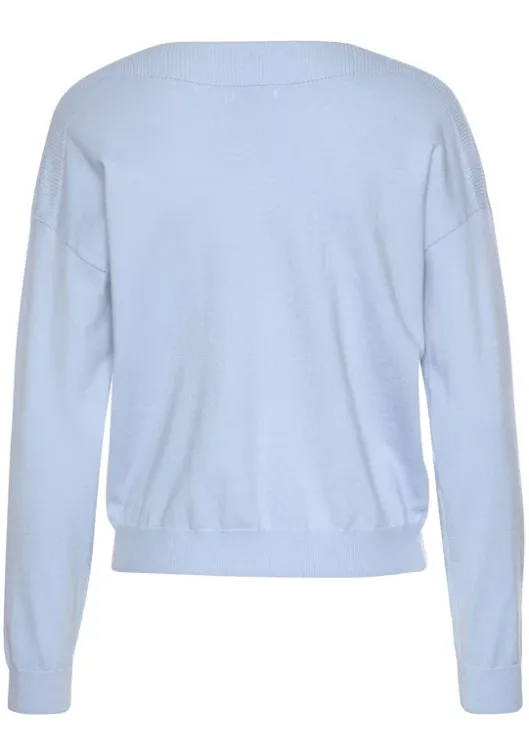 Vivance Strickpullover Bleu
