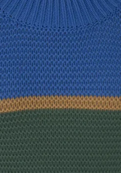 Online LASCANA Strickpullover Blau Gestreift