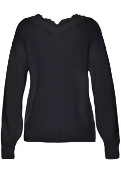 Hot LASCANA Strickpullover Schwarz