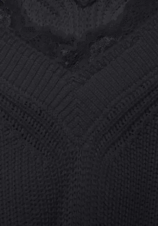 Hot LASCANA Strickpullover Schwarz
