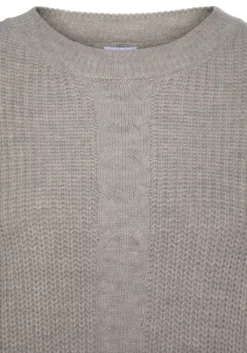 LASCANA Strickpullover Sand-Meliert