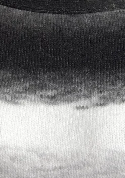 Hot Vivance Strickpullover Schwarz-Weis-Grau