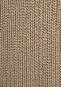 Outlet LASCANA Strickpullover Camelfarben