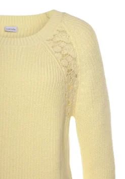 Online LASCANA Strickpullover Sonnengelb
