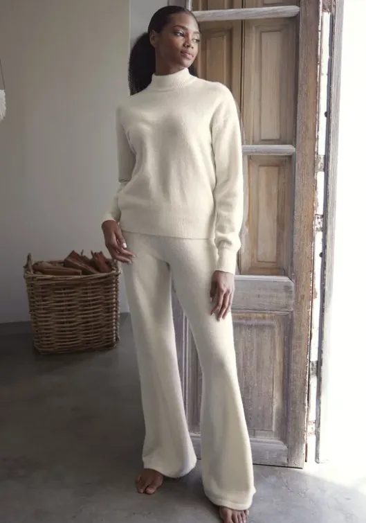 Outlet Strickpullover"-Loungepullover" Homewear-Oberteile