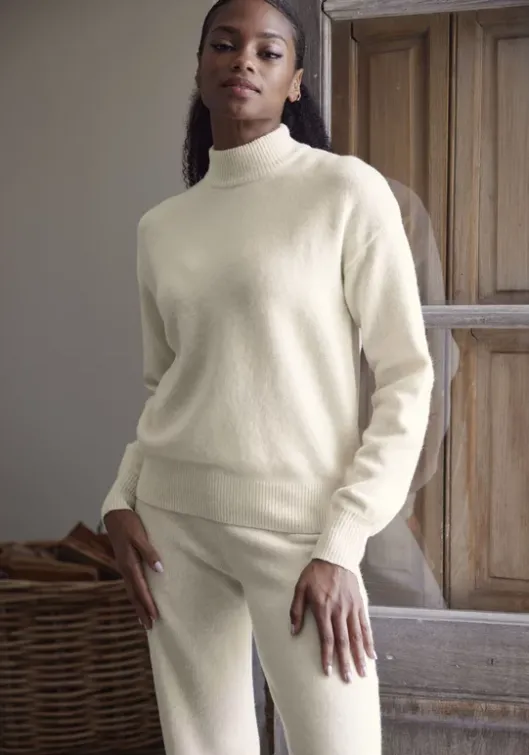 Outlet Strickpullover"-Loungepullover" Homewear-Oberteile
