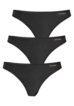 New LASCANA String Schwarz