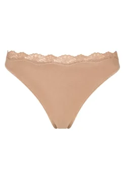 Outlet LASCANA String Beige, Schwarz, Weis