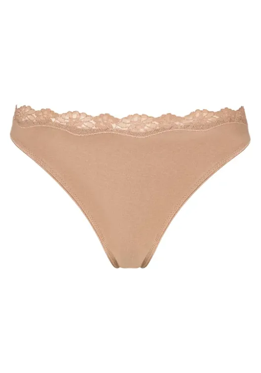 Outlet LASCANA String Beige, Schwarz, Weis