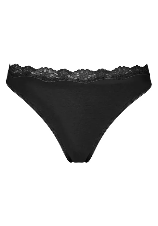 Outlet LASCANA String Beige, Schwarz, Weis
