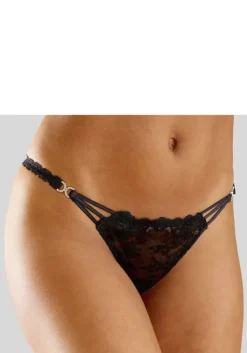 Discount LASCANA String Schwarz