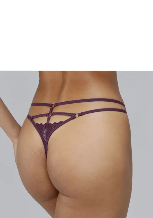 Online LASCANA String Aubergine