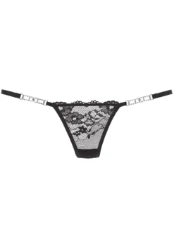 Best petite fleur gold String Schwarz