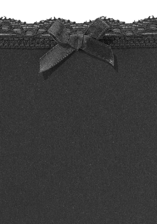Sale LASCANA String Schwarz