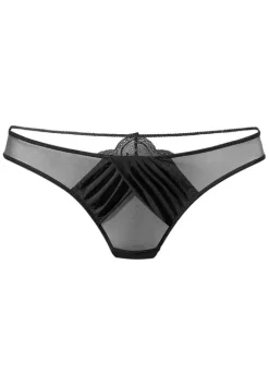Online petite fleur gold String Schwarz