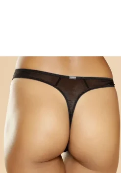 Clearance LASCANA String Schwarz