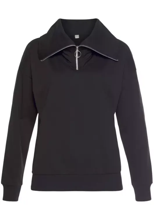 Bench. Sweater Schwarz