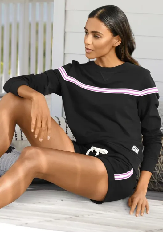 Hot H.I.S Sweater Schwarz