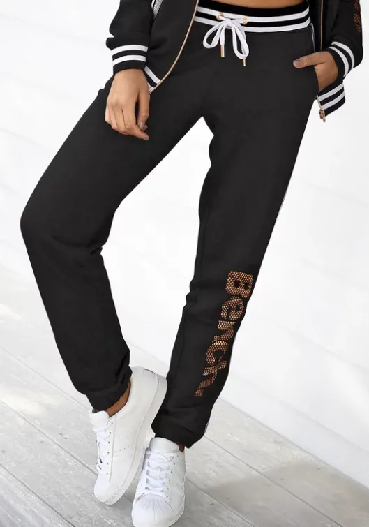 Sale Bench. Sweathose Schwarz