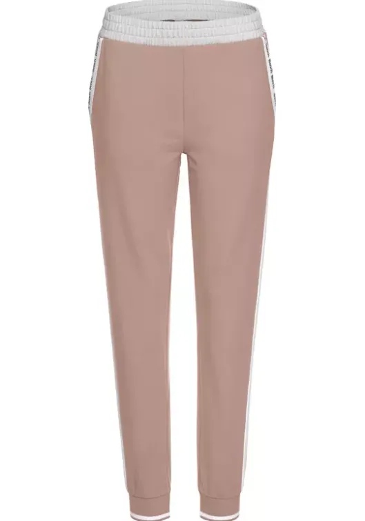 Online Bench. Sweathose Mauve-Weis
