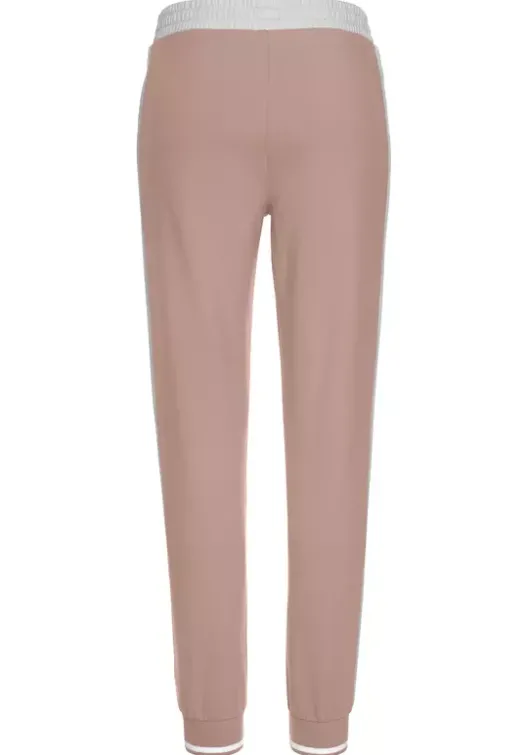 Online Bench. Sweathose Mauve-Weis
