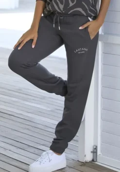 Online LASCANA Sweathose"-Loungehose-Relaxhose" Anthrazit