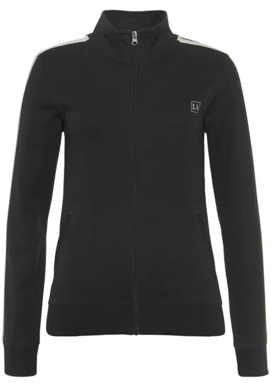 Outlet LASCANA ACTIVE Sweatjacke Schwarz